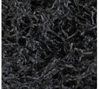 Black 1000g Grams - 1KG Soft Shredded Tissue Paper Hamper Gift Packaging Filler