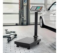 Black / 100Kg Folding Heavy Duty Digital Postal Parcel Platform Scales Shipping Weighing