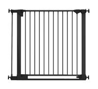 Safetots SafeStep Gate, Black, 103cm - 110cm, Extra Low Walkthough, 81cm Extra Wide Doorway, Extra Wide Gate for Stairs, Hallways and Doors, Baby and Toddler, Easy Installation