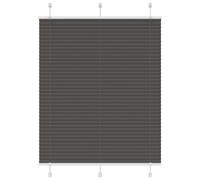 (black, 105 x 150 cm) vidaXL Pleated Blind Anthracite 95x100 cm Fabric Width 94.4 cm Polyester