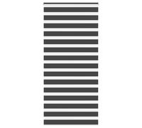 (black, 105 x 200 cm) vidaXL Zebra Blind Black 105x100 cm Fabric Width 100.9 cm Polyester