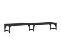 (Black, 105 x 23 x 15.5 cm) vidaXL Monitor Stand Riser Display Stand Printer Monitor Mount Engineered Wood