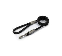 Ancol Viva Rope Dog Lead Black - 1.2cm x 107cm