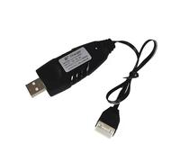 Black 11.1V 500mA Battery USB Charger Cable for Quadcopter FPV Drone Parts 4 Pin Connector 11.1v Battery Charger Cable 4 Pin Battery Charger Battery Battery Chargers