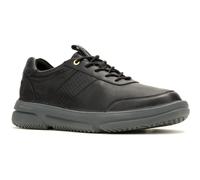 Hush Puppies Baylor Leather Men's Black Trainers UK 11