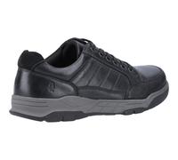 Hush Puppies Men's Finley Hiking Shoe, Black, 11 UK