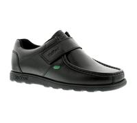 (Black, 11 (Adults')) Kickers Mens Shoes Work School Fragma Strap 3 Am Leather black UK Size