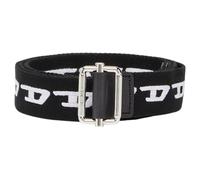 (Black, 110 cm) DIESEL B-DIDI Mens Belts For Jeans Metal Buckle
