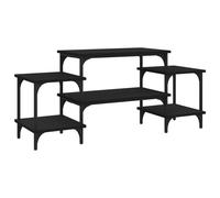 (black, 117 x 35 x 52 cm) vidaXL TV Cabinet Engineered Wood TV Console Media Unit TV Unit Hifi Cabinet