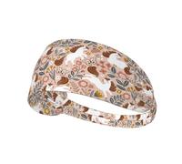 Black 11cm Wide Headbands for Women - Cute Horse No.20134 Head Bands for Women's Hair, Hair Bands for Women's Hair