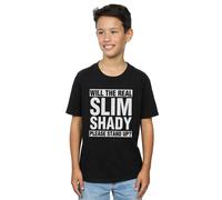(Black, 12-13 years) Eminem Boys Real Slim Shady T-Shirt