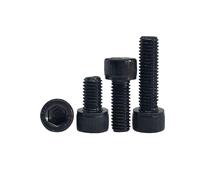 Black 12.9 Alloy Steel Left Hand Thread Hex Socket Head Cap Screws Allen Drive Bolts M4 M5 M6 M8 M10 Metric Reverse Thread Fasteners for Machinery Equipment Maintenance (M14-2.0 x 45mm, 2pcs)