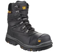 Cat Footwear Men's Premier 8 Safety Boots, Black Black Black, 12 UK
