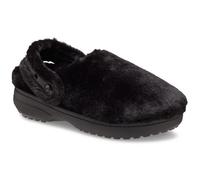 (Black, 12 (Adults')) Crocs Classic Unfurgettable Polyester Men's Black Clogs