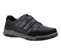 Hush Puppies Fabian Double Strap Mens Casual Shoes Black, 12