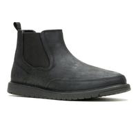 (Black, 12 (Adults')) Hush Puppies Jenson Leather Men's Black Boots