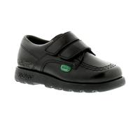Kickers Fragma Lo Strap Leather Shoes 12 child Black