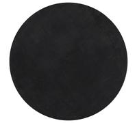 Rug Short Pile Soft and Washable Floor Mat Area HUARTE Black vidaXL