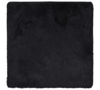 Vidaxl Shaggy Rug High Pile Navarra Black 120X120 Cm Polyester