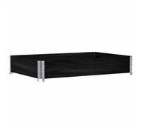 Pallet Collars Garden Raised Bed Vegetable Planter Box Solid Wood Pine vidaXL
