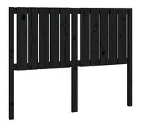 (black, 125.5 x 4 x 100 cm) vidaXL Bed Headboard Home Bedroom Decorative Bed Header Panel Solid Wood Pine