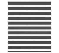 (black, 125 x 150 cm) vidaXL Zebra Blind Fabric Polyester