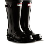 (Black, 13 (Adults')) Hunter Junior Originals Gloss Boot Rubber Kid's Black Wellington Boots