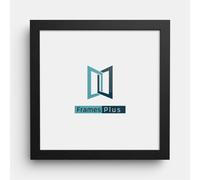 (Black, 13"x13" (33 x 33cm)) Square Picture Frame Photo Frame Poster Size Frame Black Oak White Pewter Rustic