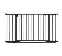 (Black, 138cm - 145cm) Safetots Safestep Baby Gate