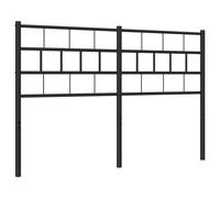 (black, 140 cm) vidaXL Metal Headboard Home Tall Headboard Bed Header Bedroom Bed Headboard