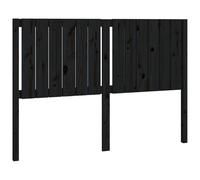 (black, 145.5 x 4 x 100 cm) vidaXL Bed Headboard Home Bedroom Decorative Bed Header Panel Solid Wood Pine
