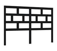 Bed Headboard 81x4x100 cm Solid Wood Pine