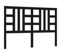 (black, 146 x 4 x 100 cm) vidaXL Bed Headboard Home Bedroom Decorative Bed Header Panel Solid Wood Pine