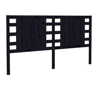 (black, 146 x 4 x 100 cm) vidaXL Headboard Bedroom Bed Headboard Decorative Bed Header Solid Wood Pine