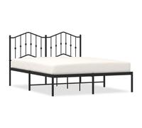 Metal Bed Frame Home Bedroom Bed Base Mattress Foundation Bedstead vidaXL