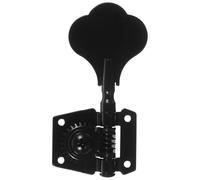 Black 16: 1 Open Gear Bass Tuning Machine Set Metal