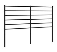 Metal Headboard Bed Base Header Bedstead Headboard Bedroom Bed Header vidaXL