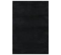 (black, 160 x 230 cm) vidaXL Washable Rug Soft Fluffy Short Pile Area Rug Carpet Anti Slip Black