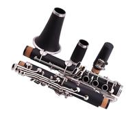 Black 17 Key B Flat Bb Tone Clarinet Beginner Playing Bakelite Clarinet With Clarinet Case Clarinet Kit