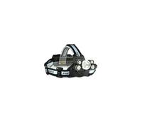 (Black) 1700LM Telescopic Zoom 18650 USB Rechargeable 5 Modes Headlamp with SOS Help Whistle