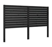 (black, 186 x 4 x 100 cm) vidaXL Bed Headboard Home Bedroom Decorative Bed Header Panel Solid Wood Pine