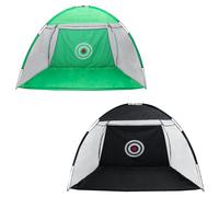 (Black) 1m Folding Golf Training Net Golf Practice Net Aiming Target Golf Accessories
