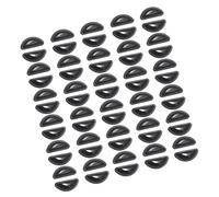 Black 1mm Thick Silicone Nose Pad for Glasses and Shades 30 Pairs Anti Slip Adhesive Cushions Sports Glasses Anti Slip Solution