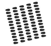 Black 1mm Thick Silicone Nose Pad for Glasses and Shades 30 Pairs Anti Slip Adhesive Cushions Sports Glasses Anti Slip Solution