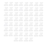 Black 1mm Thick Silicone Nose Pad for Glasses and Shades 30 Pairs Anti Slip Adhesive Cushions Sports Glasses Anti Slip Solution