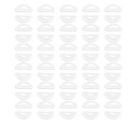 Black 1mm Thick Silicone Nose Pad for Glasses and Shades 30 Pairs Anti Slip Adhesive Cushions Sports Glasses Anti Slip Solution