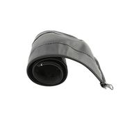 (Black) 1pc Baby Stroller Leather Handle Covers Trolley Armrest Protective Case Baby Cart Zipper Protector Cover Pushchair Accessories