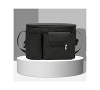 (Black) 1pc Stroller hanging bag Multi-functional going out mommy bag waterproof mother and baby storage bag Stroller hanging bag