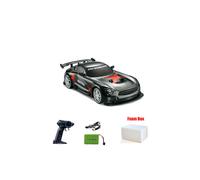 (black) 2.4G High Speed Remote Control Racing Vehicle Drift Car with Dazzling Lights RC Sport Cars Supercar