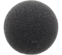Black 2" Foam Clown Nose Horror Halloween Cosplay Fancy Dress Accessory